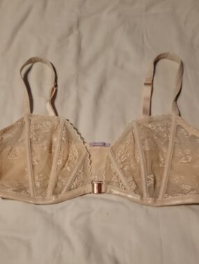 Savae X Fenty Lace Bralette in Blush Cream - Women's Intimates